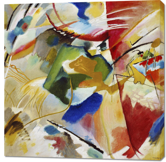 Obraz  Painting with Green Center, Wassily Kandinsky