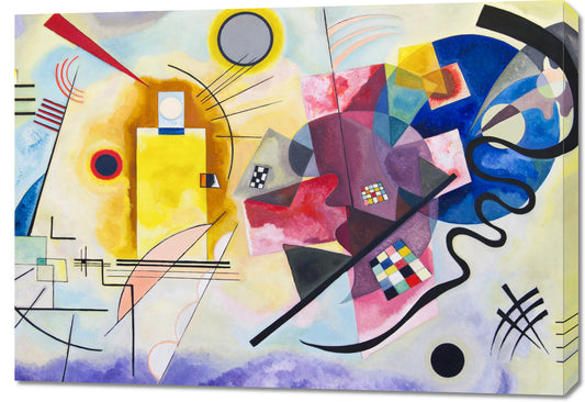 Obraz  Yellow-Red-Blue, Wassily Kandinsky Vintage Salon