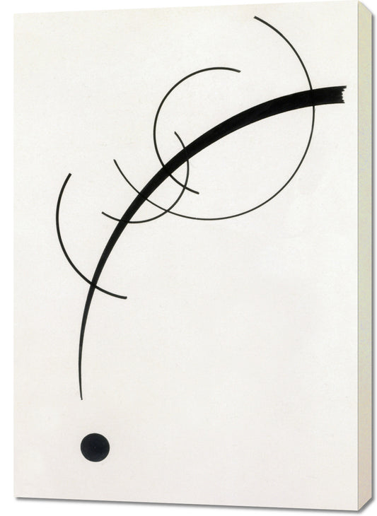 Obraz  Free Curve to the Point,  Wassily Kandinsky Vintage