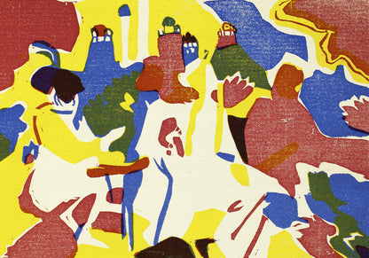Plakat  Klänge, Wassily Kandinsky Vintage do Salonu
