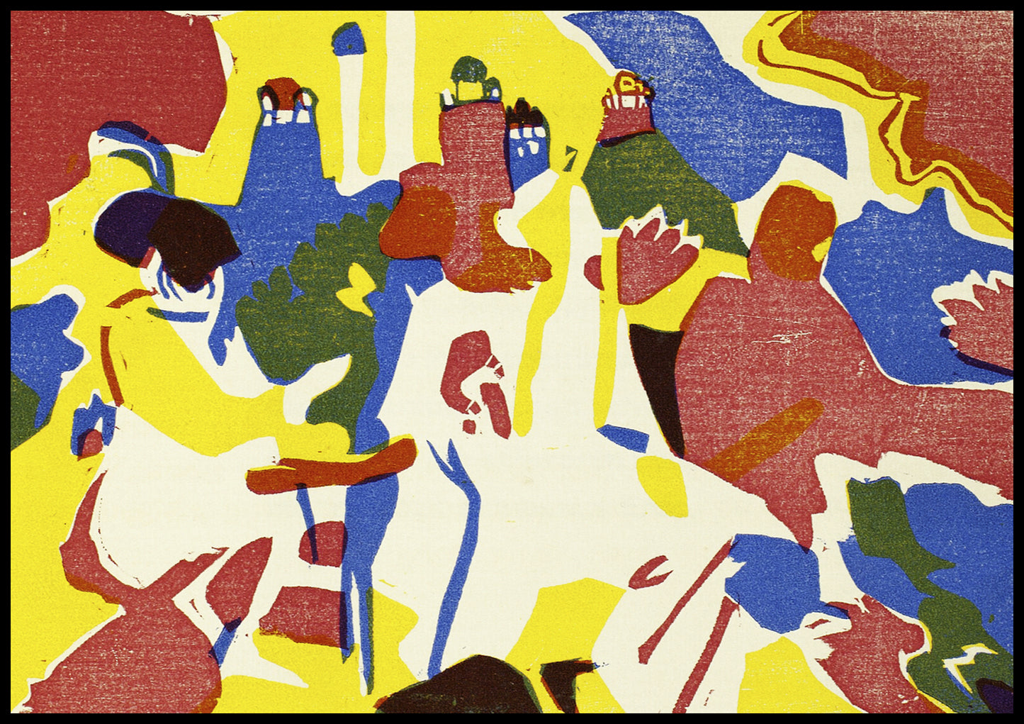 Plakat  Klänge, Wassily Kandinsky Vintage do Salonu