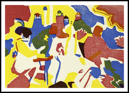 Plakat  Klänge, Wassily Kandinsky Vintage do Salonu