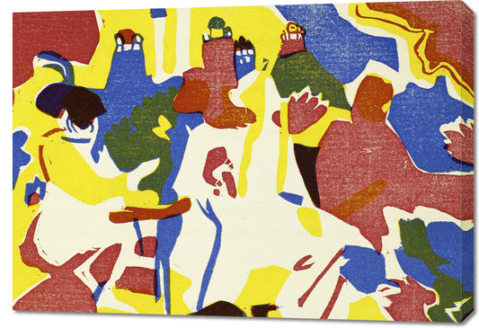 Obraz  Klänge, Wassily Kandinsky Vintage do Salonu