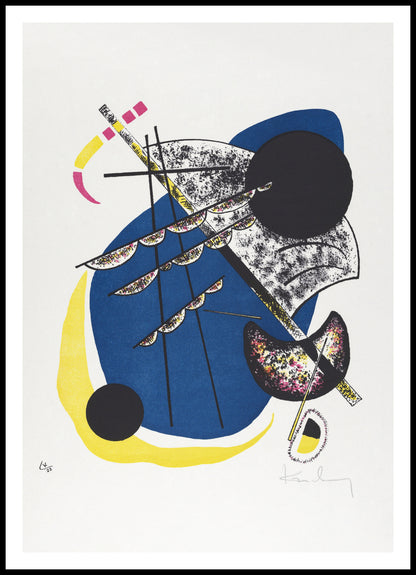 Plakat  Kleine Welten II, Wassily Kandinsky Vintage Salon