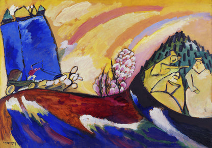 Plakat  Painting with Troika, Wassily Kandinsky Vintage