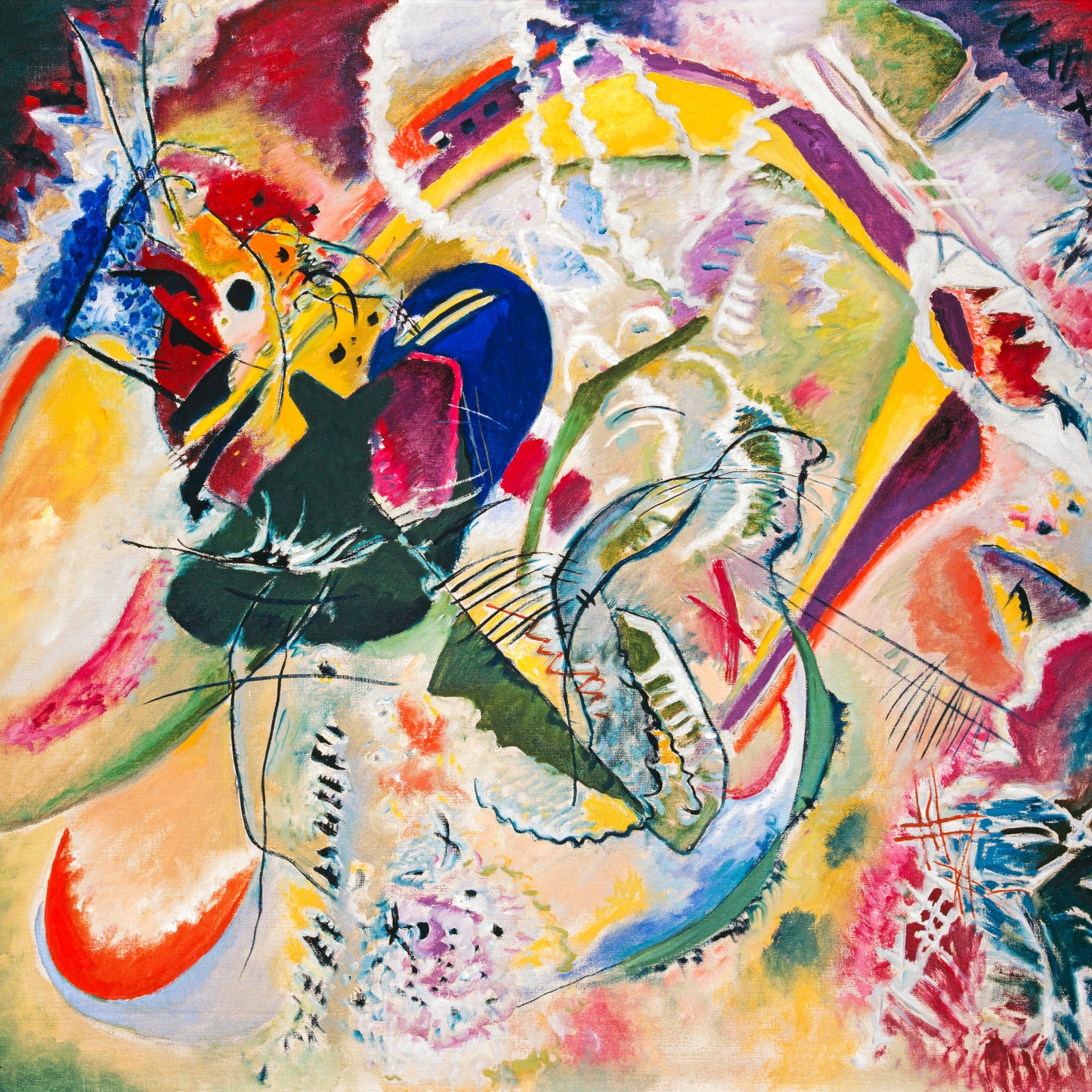 Plakat  Improvisation 35, Wassily Kandinsky Vintage Salon