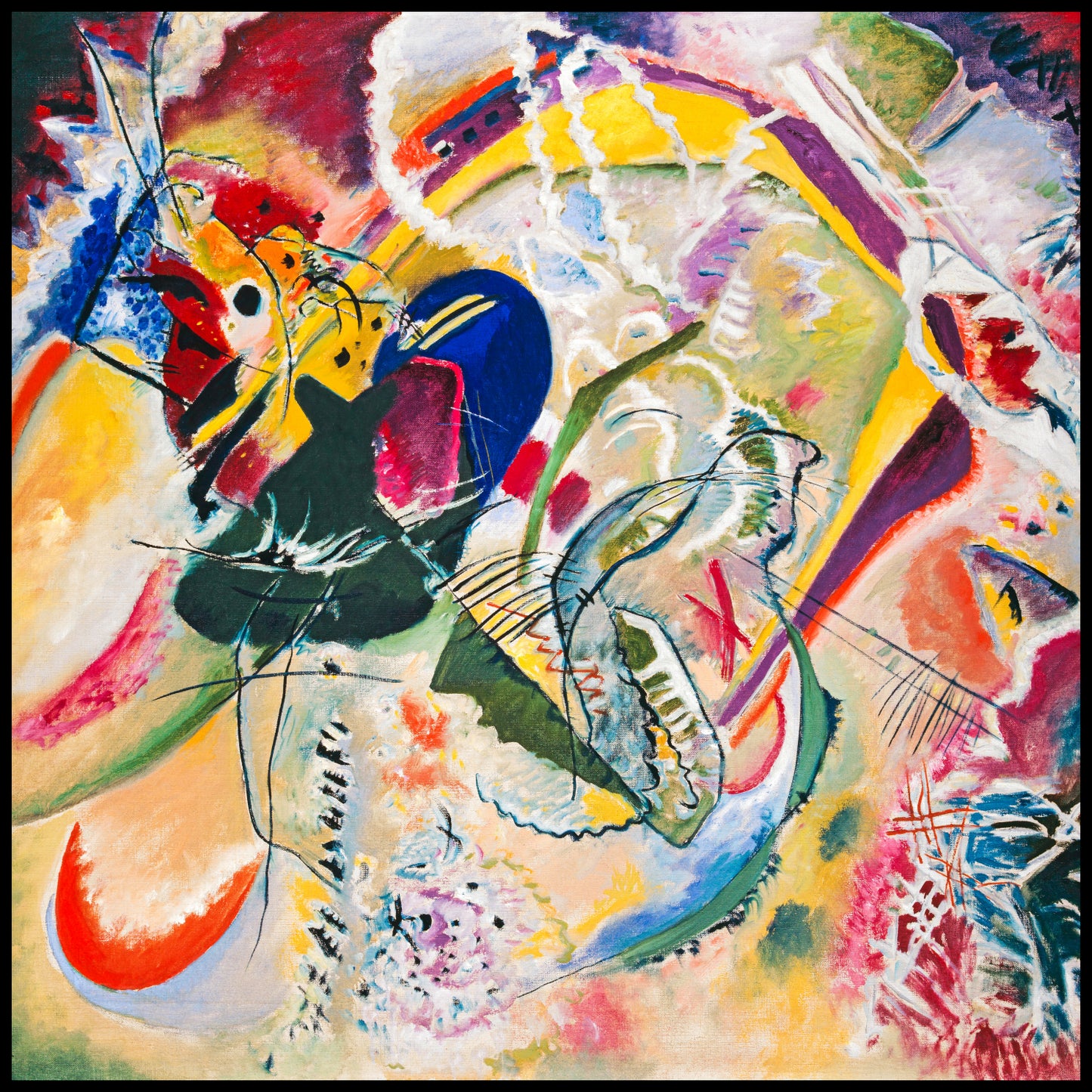 Plakat  Improvisation 35, Wassily Kandinsky Vintage Salon
