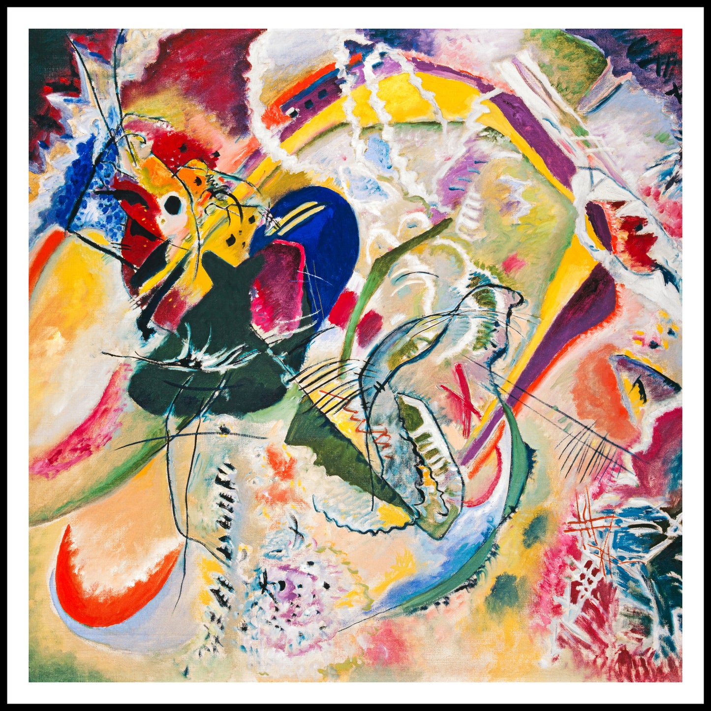 Plakat  Improvisation 35, Wassily Kandinsky Vintage Salon