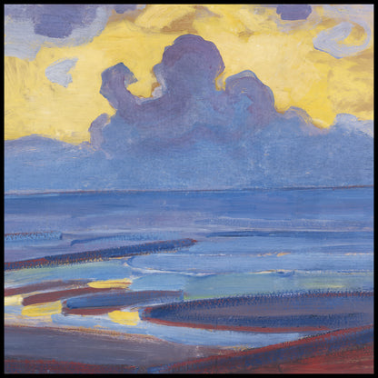 Plakat  By the Sea, Piet Mondrian Vintage do Salonu
