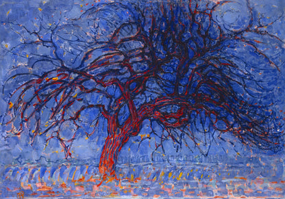 Plakat  Avond (Evening), Piet Mondrian Vintage do Salonu