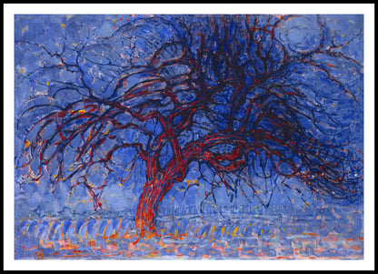 Plakat  Avond (Evening), Piet Mondrian Vintage do Salonu
