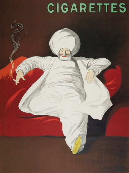 Plakat   Cigarettes, Cappiello Vintage do Salonu