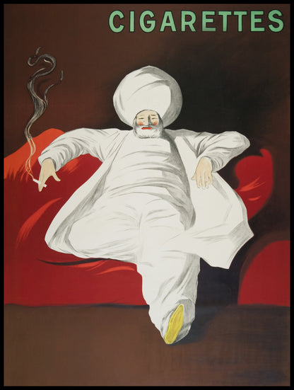 Plakat   Cigarettes, Cappiello Vintage do Salonu