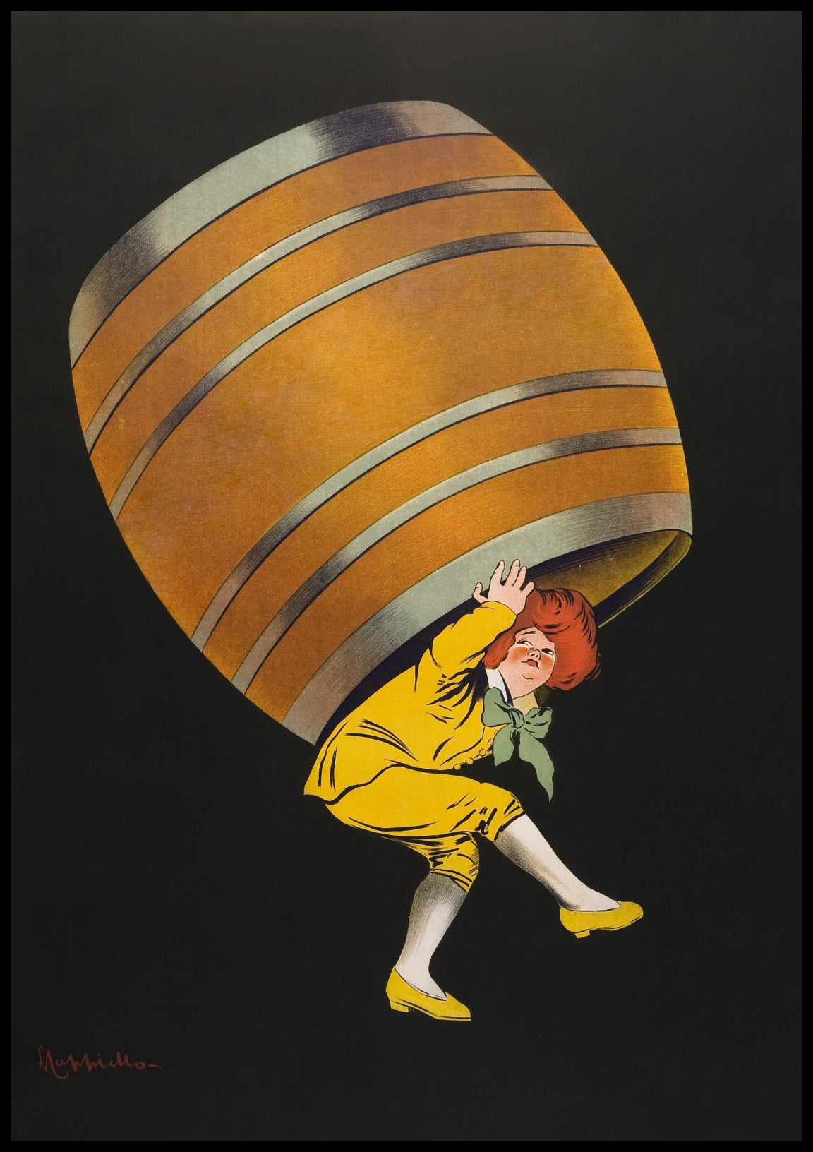 Plakat  Cognac Pellisson, Cappiello Vintage do Salonu