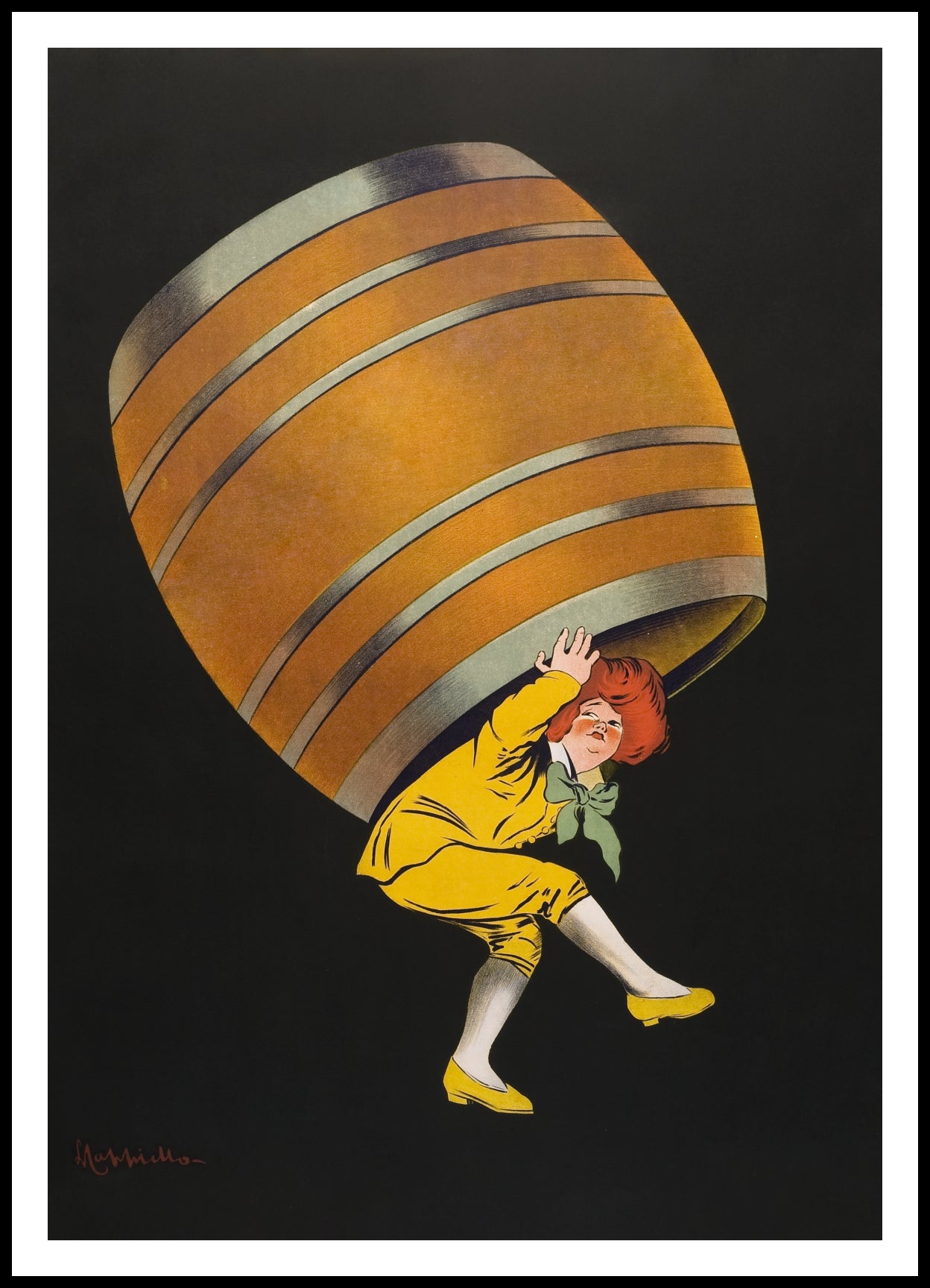 Plakat  Cognac Pellisson, Cappiello Vintage do Salonu