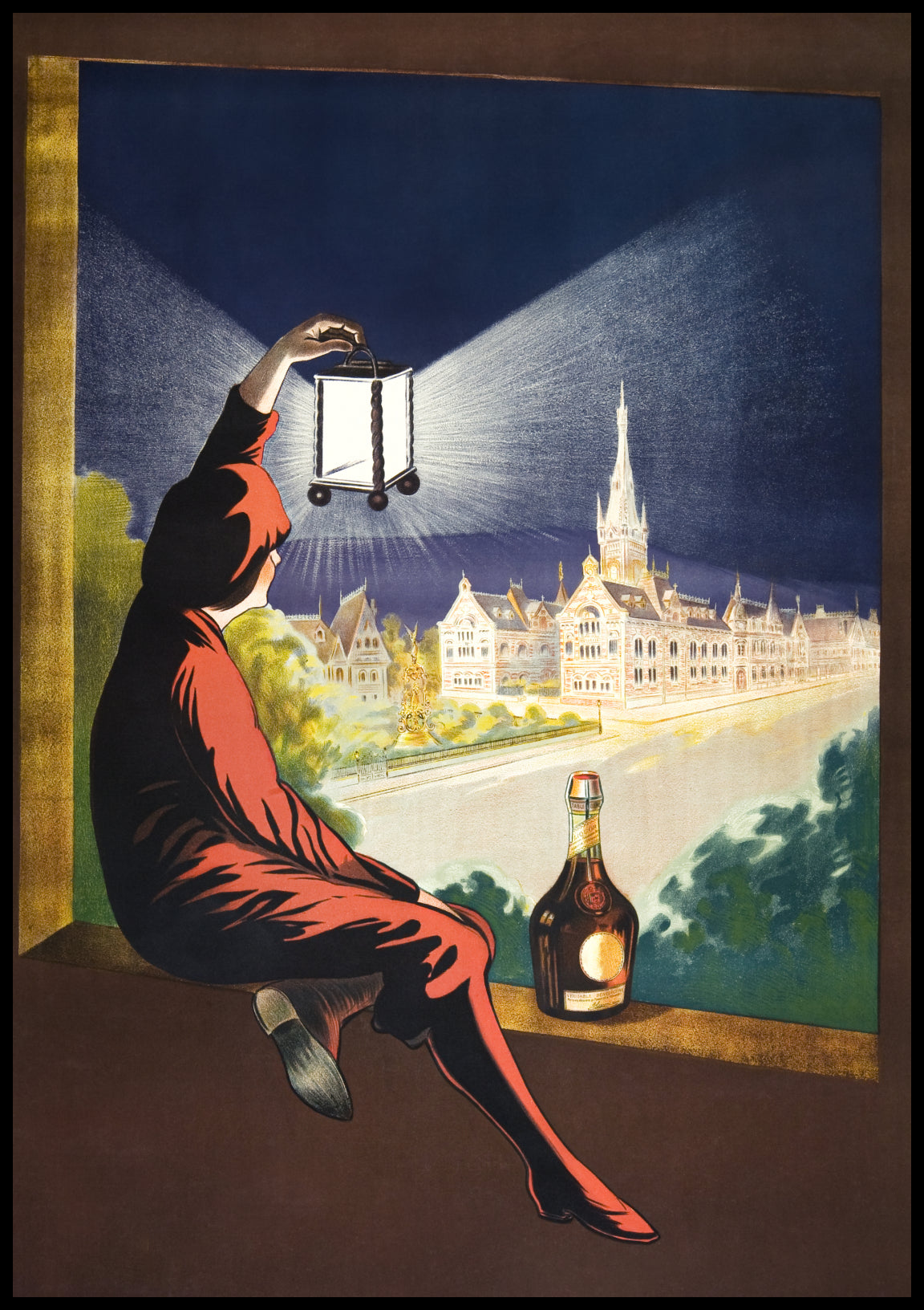 Plakat  Benedictine, Cappiello Vintage do Salonu