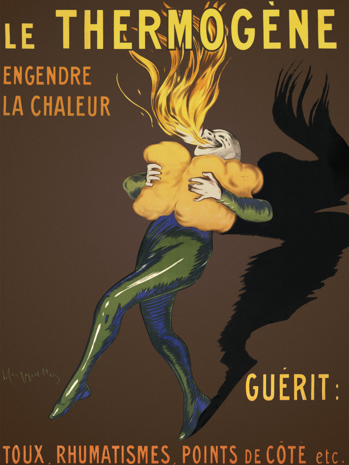 Plakat  Le Thermogène, Cappiello Vintage do Salonu