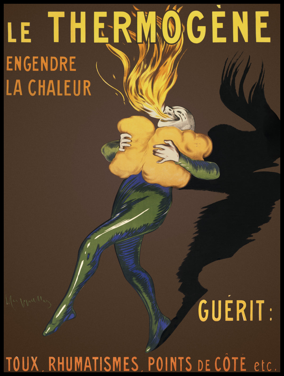 Plakat  Le Thermogène, Cappiello Vintage do Salonu