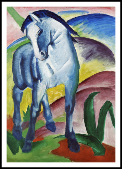 Plakat  Blue Horse I, Marc Vintage do Salonu