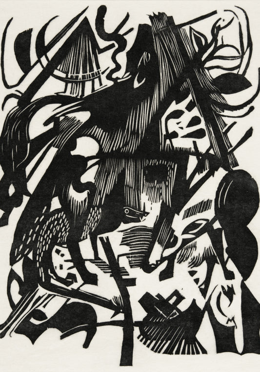 Plakat  Birth of the Wolves, Marc Vintage do Salonu