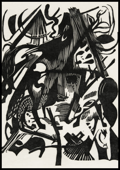Plakat  Birth of the Wolves, Marc Vintage do Salonu