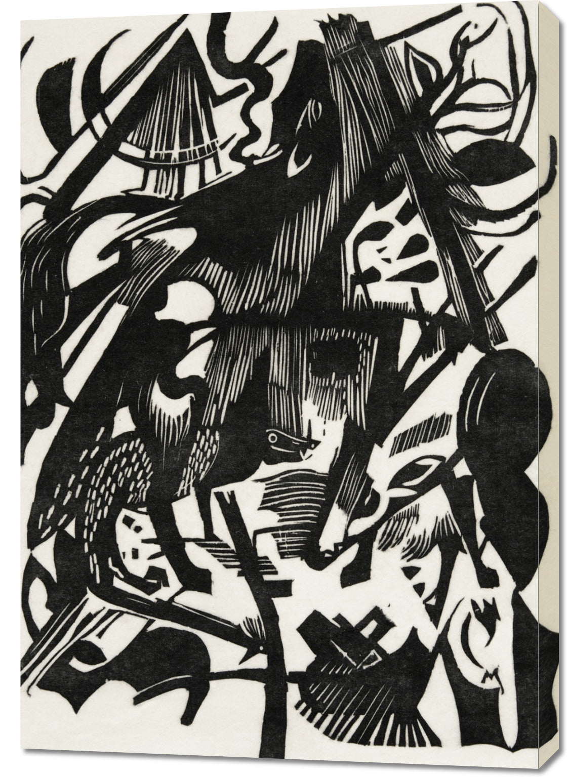 Obraz  Birth of the Wolves, Marc Vintage do Salonu