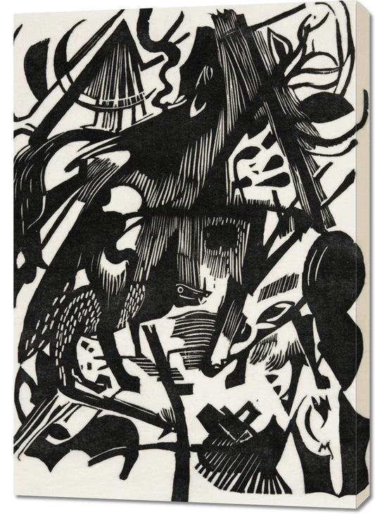 Obraz  Birth of the Wolves, Marc Vintage do Salonu