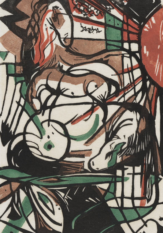Plakat  The Birth of Horses, Marc Vintage do Salonu
