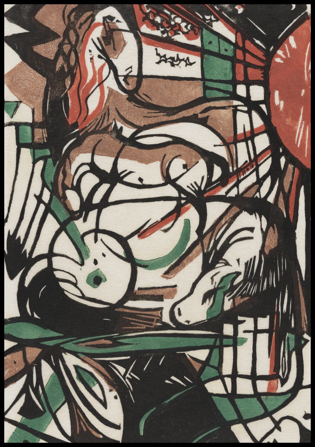 Plakat  The Birth of Horses, Marc Vintage do Salonu