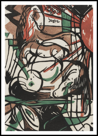 Plakat  The Birth of Horses, Marc Vintage do Salonu