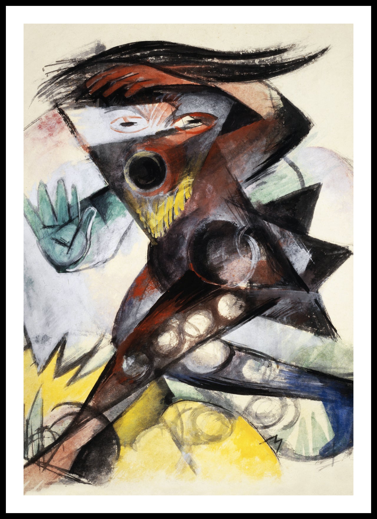 Plakat  Caliban, Marc Vintage do Salonu