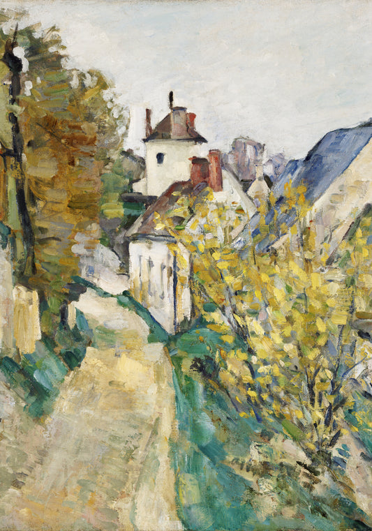 Plakat  The House of Dr. Gachet, Paul Cezanne Vintage