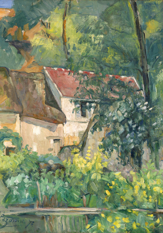 Plakat  House of Père Lacroix, Paul Cezanne Vintage Salon