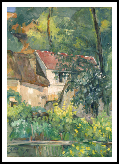 Plakat  House of Père Lacroix, Paul Cezanne Vintage Salon