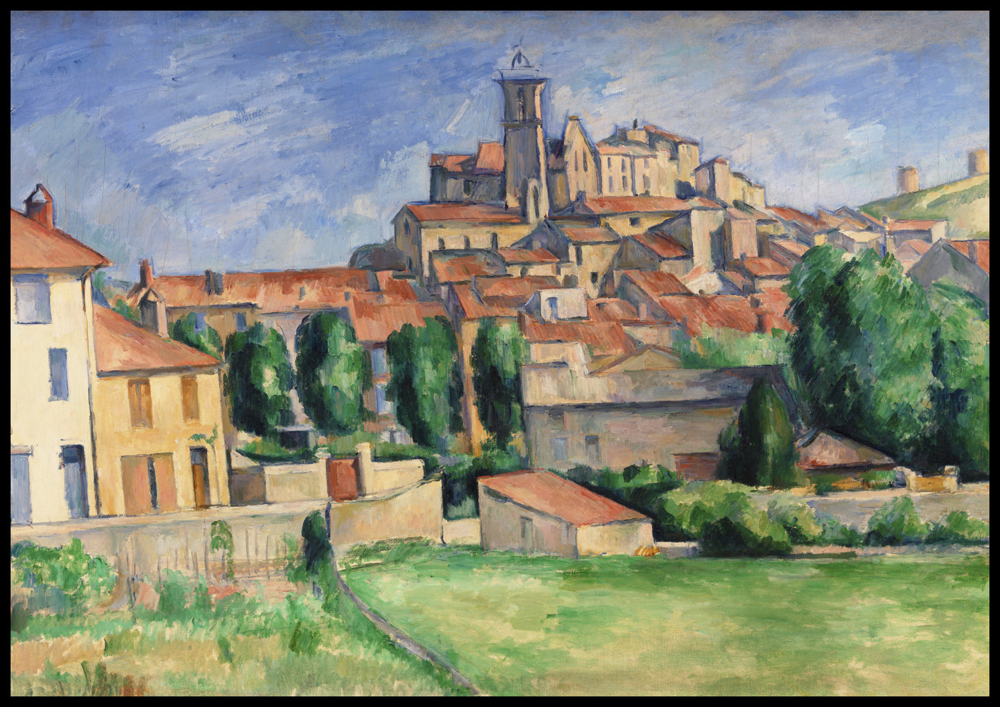 Plakat  Gardanne, Paul Cezanne Vintage do Salonu