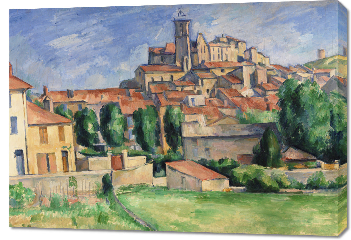 Obraz  Gardanne, Paul Cezanne Vintage do Salonu