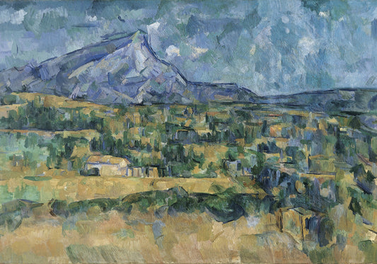 Plakat  Mont Sainte-Victoire, Paul Cezanne Vintage Salon