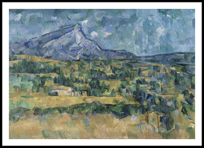 Plakat  Mont Sainte-Victoire, Paul Cezanne Vintage Salon