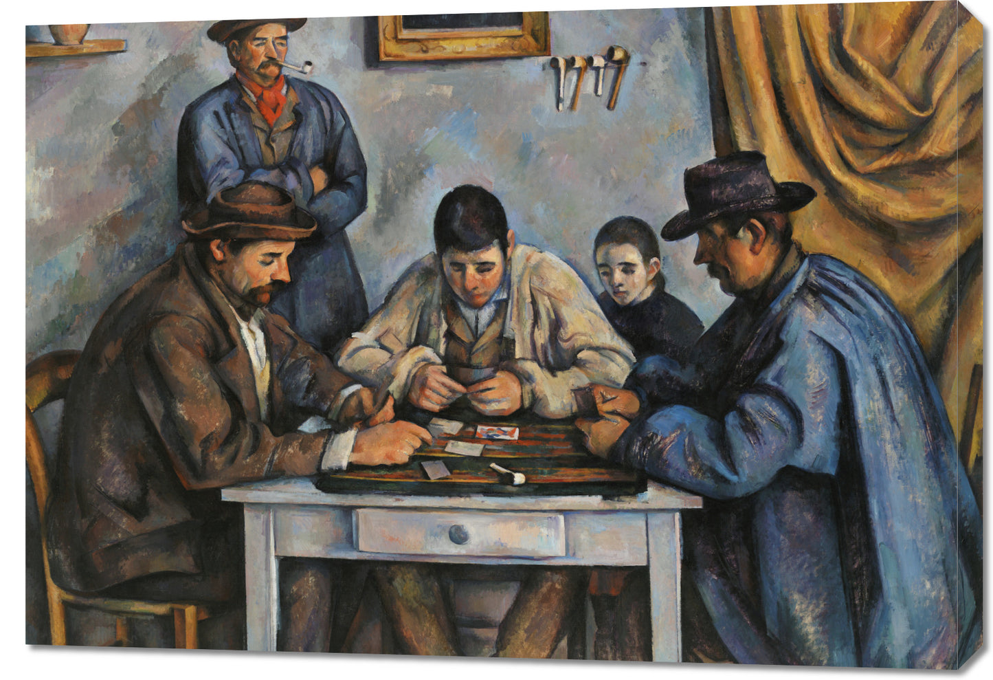 Obraz  The Card Players, Paul Cezanne Vintage do Salonu
