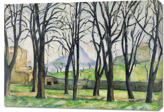 Obraz  Chestnut Trees, Paul Cezanne Vintage do Salonu