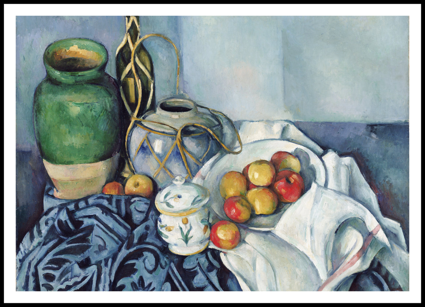 Plakat  Still Life with Apples, Paul Cezanne Vintage Salon