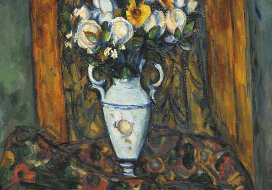 Plakat  Vase of Flowers, Paul Cezanne Vintage do Salonu