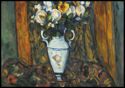 Plakat  Vase of Flowers, Paul Cezanne Vintage do Salonu