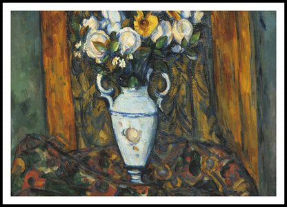 Plakat  Vase of Flowers, Paul Cezanne Vintage do Salonu