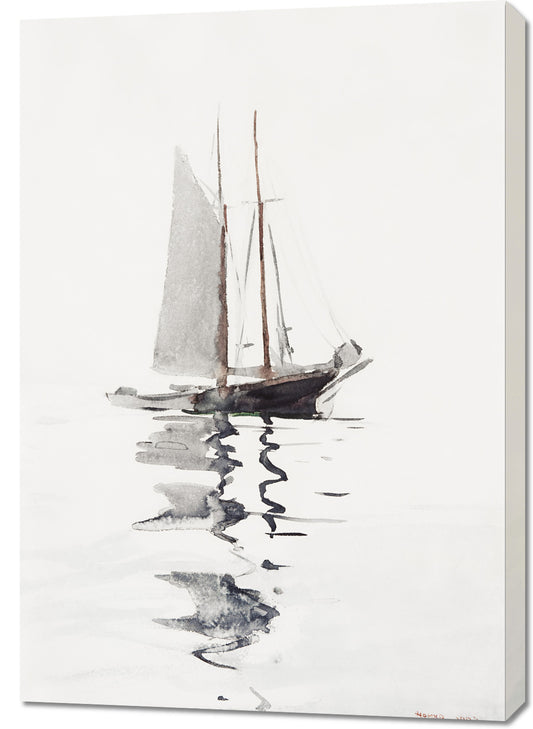 Obraz  Szkuner, Winslow Homer Vintage do Salonu