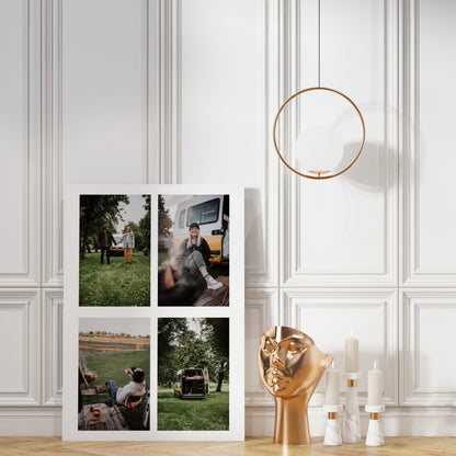 Foto-obraz na płótnie ze zdjęcia kolaże kreator wzory z 4 zdjęć