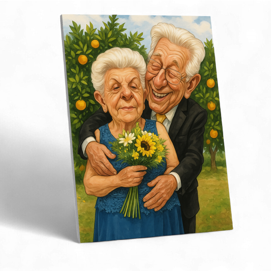 Karykatura z Twojego Zdjęcia Obraz  Prezent Urodziny Ślub