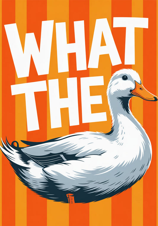 Plakat  Motywacyjny Afirmacja Retro Vintage Do Salonu What The