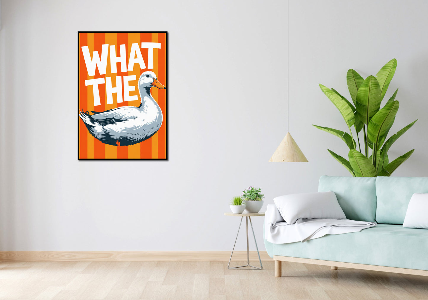 Plakat  Motywacyjny Afirmacja Retro Vintage Do Salonu What The