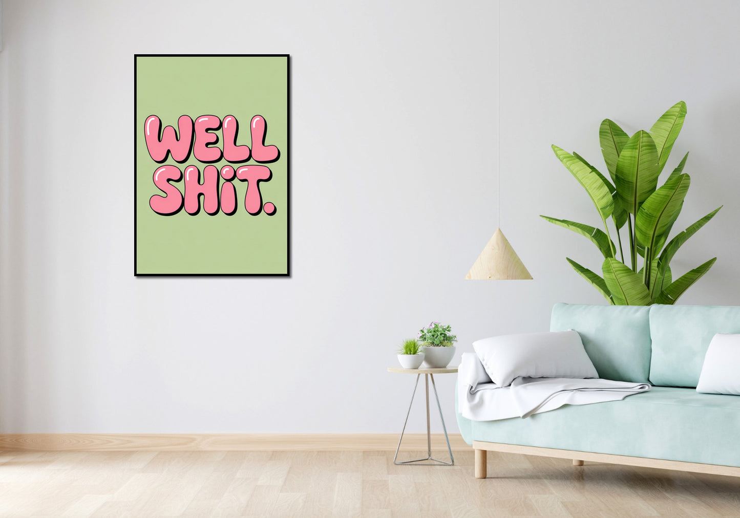 Plakat   Motywacyjny Afirmacja Retro Vintage Do Salonu Well